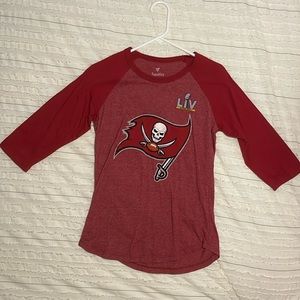 Brady #12 Tampa Bay Buccaneers baseball tee